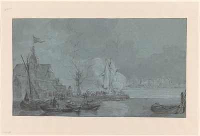 Ultimo colpo di Dordrecht contro i francesi a Papendrecht, 1813 da Johannes Christiaan Schotel