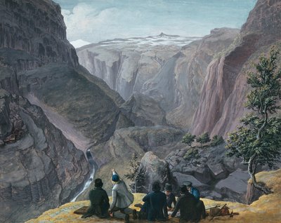 Bjønnestigvarden, Aurland da Johannes Flintoe