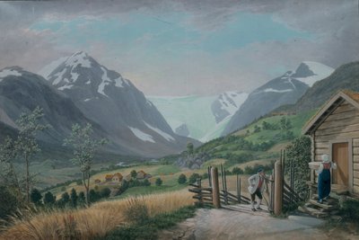 Ghiacciaio di Boeyum, Krondalen da Johannes Flintoe