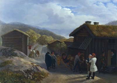 Løsnes in Gudbrandsdalen da Johannes Flintoe