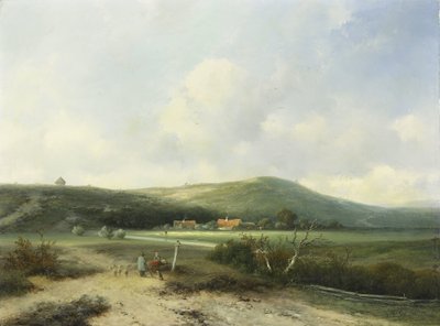 Veduta delle dune da Johannes Franciscus Hoppenbrouwers