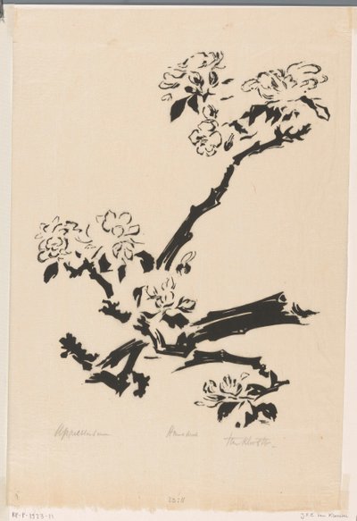 Fiori di melo da Johannes Frederik Engelbert ten Klooster (signed by artist)