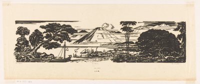 La baia da Johannes Frederik Engelbert ten Klooster (signed by artist)