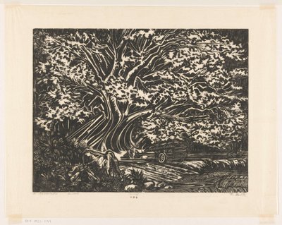 Il luogo di riposo da Johannes Frederik Engelbert ten Klooster (signed by artist)