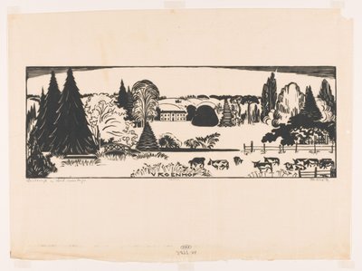 Paesaggio nel Sud Limburg da Johannes Frederik Engelbert ten Klooster (signed by artist)