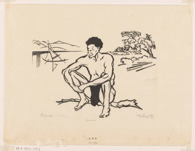 Papua da Johannes Frederik Engelbert ten Klooster (signed by artist)
