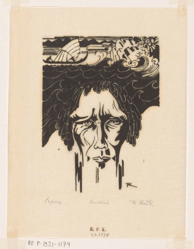 Papua da Johannes Frederik Engelbert ten Klooster (signed by artist)