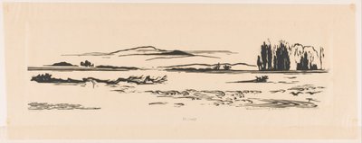 Estuario del fiume N. N. Guinea da Johannes Frederik Engelbert ten Klooster (signed by artist)