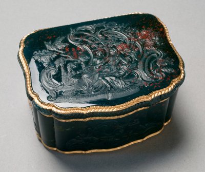 Tabacchiera, dipinta da Carl Gustav Klingstedt, c.1750 da Johannes George (attr. to) Klette