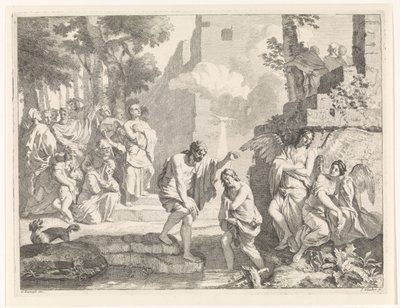 Battesimo di Cristo (rappresentazioni bibliche, mitologiche e allegoriche) da Johannes Glauber