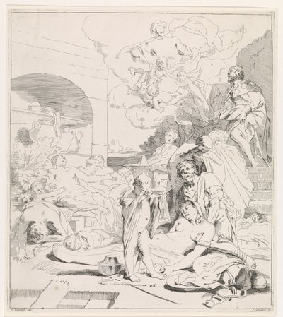 Supplica di San Rocco da Johannes Glauber