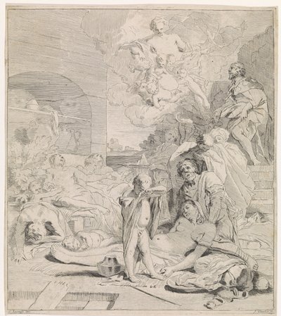 Supplica di San Rocco da Johannes Glauber