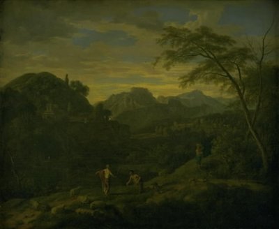 Paesaggio Montano del Sud da Johannes Glauber