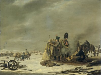 Bivacco a Molodechno, 3-4 dicembre 1812: Un episodio dalla ritirata di Napoleone dalla Russia da Johannes Hari