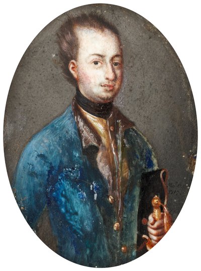Ritratto del Re Carlo XII di Svezia 1682-1718 da Johannes Heinrich Möller