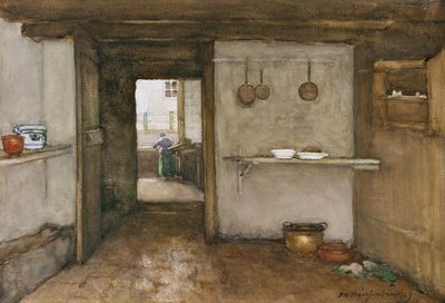 Interno della cucina, c.1899 da Johannes Hendrik Weissenbruch