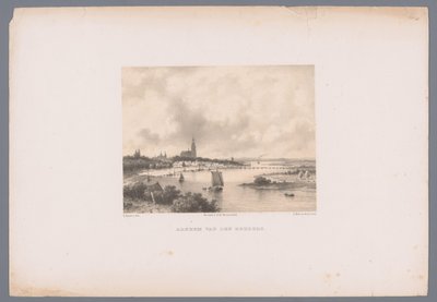 Veduta di Arnhem dalla Rehberg da Johannes Hilverdink