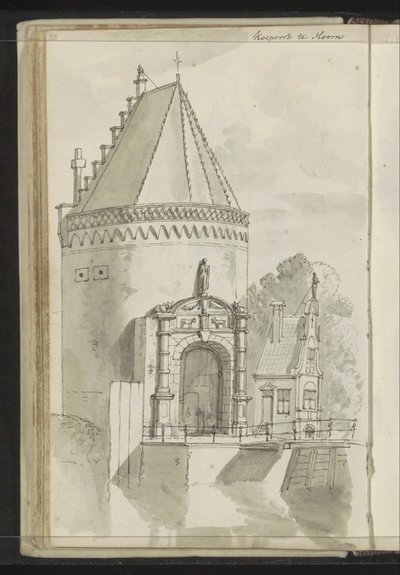Porta della Mucca a Hoorn da Johannes Huibert Prins