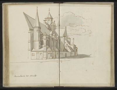 Chiesa di Santa Maria a Utrecht da Johannes Huibert Prins
