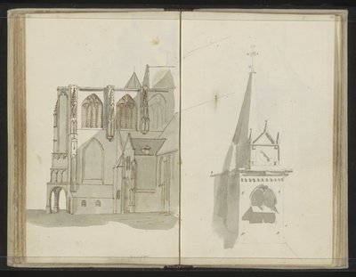 Chiesa Vecchia a Delft da Johannes Huibert Prins
