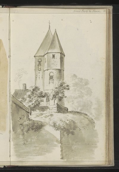 Torri della Porta Nord a Hoorn da Johannes Huibert Prins