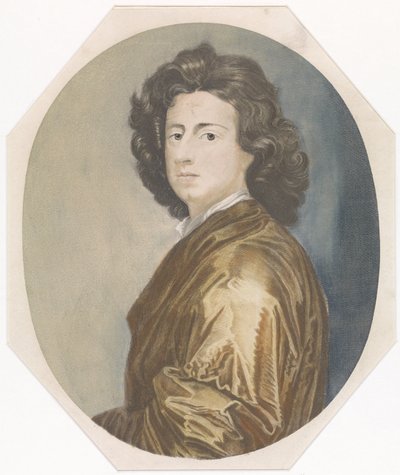 Ritratto del pittore Gottfried Kneller da Johannes Jacobsz van den Aveele (attributed to)
