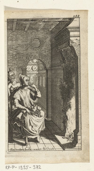 Il diavolo goloso da Johannes Jacobsz van den Aveele