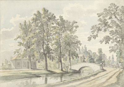 Vista su Biltstraat fuori Utrecht da Johannes Jelgerhuis
