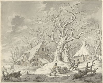 Paesaggio invernale da Johannes Jelgerhuis