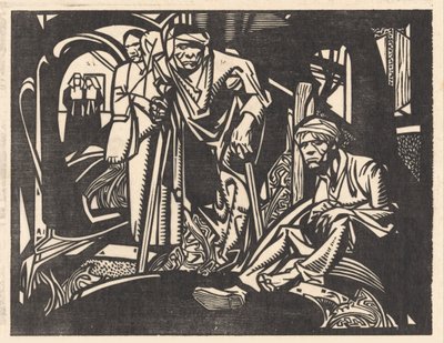 Feriti in una chiesa da Johannes Josephus Aarts (signed by artist)