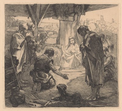 Adorazione dei pastori da Johannes Josephus Aarts