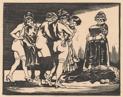 Allegoria della dissolutezza da Johannes Josephus Aarts
