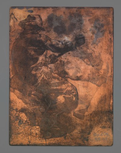 Lavoratore visto di spalle da Johannes Josephus Aarts