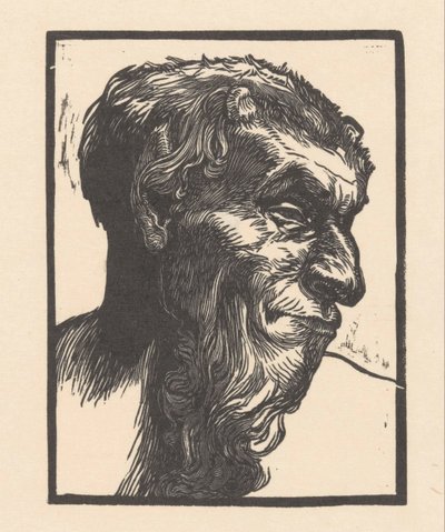 Testa di un fauno da Johannes Josephus Aarts