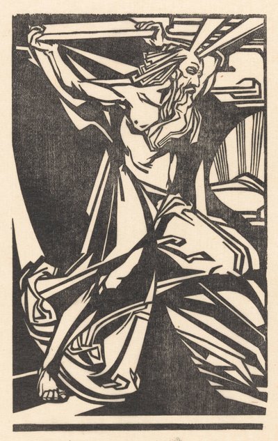 Mosè con le tavole della legge da Johannes Josephus Aarts