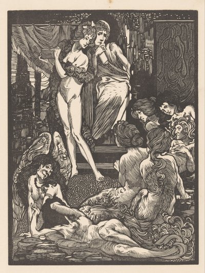 Nove figure femminili fantastiche da Johannes Josephus Aarts