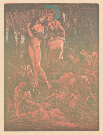 Nove figure femminili fantastiche da Johannes Josephus Aarts