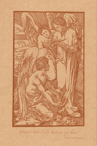 Incontro di Apollion con Belzebù e Belial da Johannes Josephus Aarts