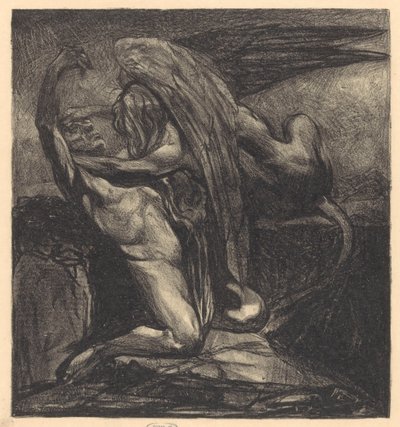 Sfinge con uomo senza vita da Johannes Josephus Aarts
