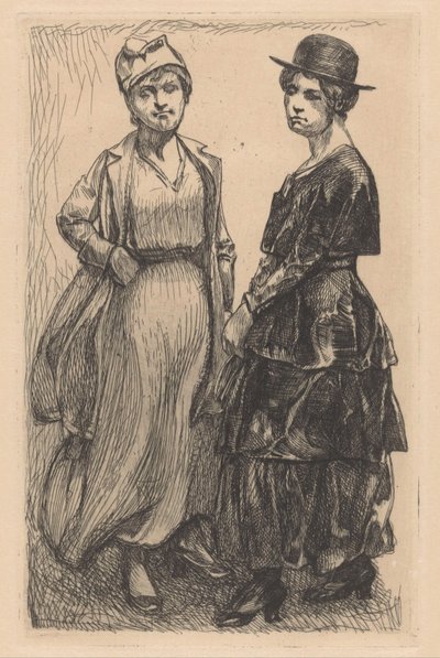 Due donne da Johannes Josephus Aarts