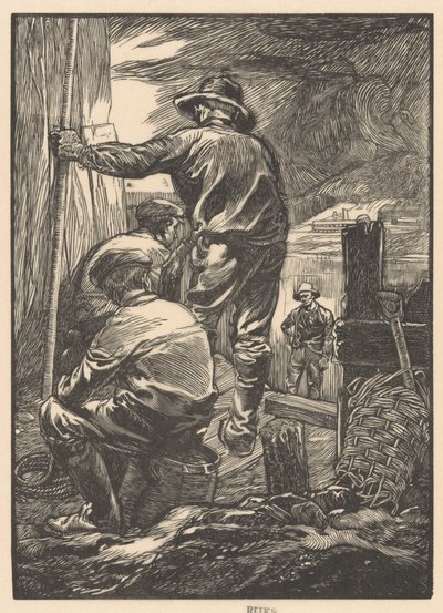 Quattro lavoratori vicino all