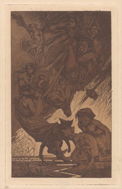 Persone fluttuanti, creature fantastiche e gatti da Johannes Josephus Aarts