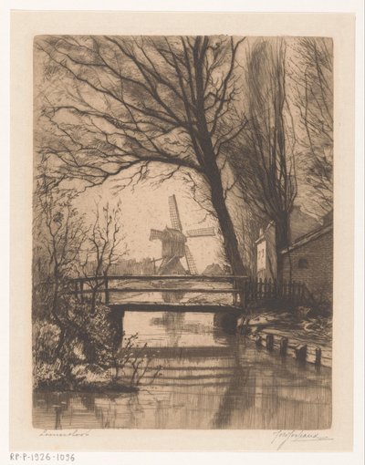 Loenersloot da Johannes Josseaud (signed by artist)