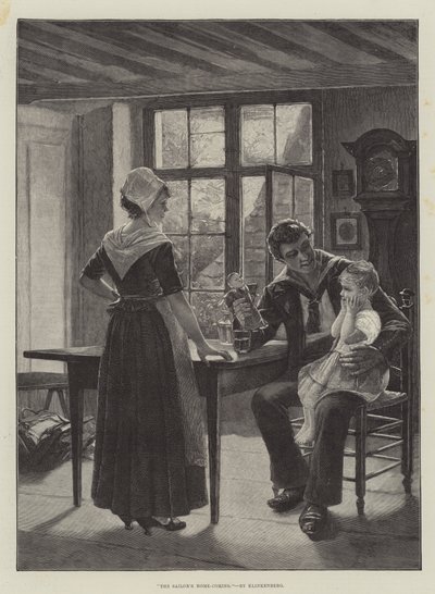 Il ritorno a casa del marinaio da Johannes Karel Christian Klinkenberg