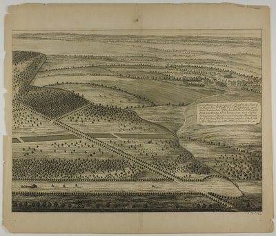 Grimthorp nella contea di Lincoln, tavola 23 da Britannia Illustrata da Johannes Kip