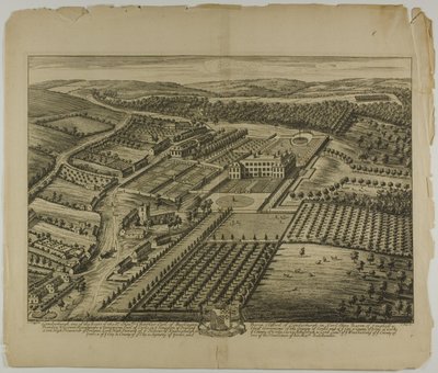 Londesburgh, tavola 31 da Britannia Illustrata da Johannes Kip