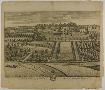 Whixley, tavola 78 da Britannia Illustrata da Johannes Kip