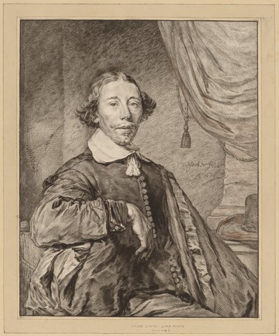 Ritratto di un uomo seduto da Johannes Kornlein