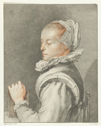 Ritratto di una giovane donna da Johannes Kornlein