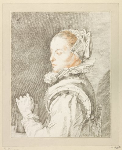 Ritratto di una giovane donna da Johannes Kornlein